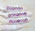Natural Fluorite Gemstone Smooth Oval Shape Cabochon High Quality Loose Gemstones For Jewelry Making 9x7 MM Size 20 Pcs V4239