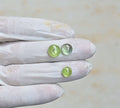 Natural Mint Kyanite Gemstone Smooth Round Shape Cabochon High Quality Loose Gemstones For Jewelry Making 8-10 MM Size 3 Pcs V4252