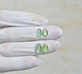 Natural Mint Kyanite Gemstone Smooth Pear Shape Cabochon High Quality Loose Gemstones For Jewelry Making 9-12 MM Size 4 Pcs V4253
