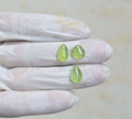 Natural Mint Kyanite Gemstone Smooth Mix Shape Cabochon High Quality Loose Gemstones For Jewelry Making 10-12 MM Size 5 Pcs V4255