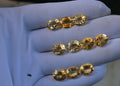 Natural Citrine Gemstone Faceted Cut Oval Shape High Quality Loose Gemstones For Jewelry Making 11x9 MM Size 10 Pcs V3748