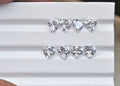 Zircon Gemstone Faceted Cut Heart Shape High Quality Loose Gemstones For Jewelry Making 8 MM Size 8 Pcs V3776