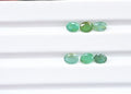 Natural Emerald Gemstone Faceted Cut Oval Shape High Quality Loose Gemstones For Jewelry Making 7x5 MM Size 6 Pcs V3778