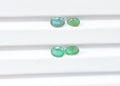 Natural Emerald Gemstone Faceted Cut Mix Shape High Quality Loose Gemstones For Jewelry Making 7-8 MM Size 4 Pcs V3780