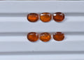 Natural Orange Kyanite Gemstone Faceted Cut Oval Shape High Quality Loose Gemstones For Jewelry Making 10x8 MM Size 6 Pcs V3786