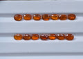 Natural Orange Kyanite Gemstone Faceted Cut Oval Shape High Quality Loose Gemstones For Jewelry Making 7x5 MM Size 14 Pcs V3788