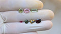 Natural Tourmaline Gemstone Faceted Cut Mix Loose Gemstone For Jewelry Making Wholesalegems 4-9 MM Size 7 Pcs SM25453