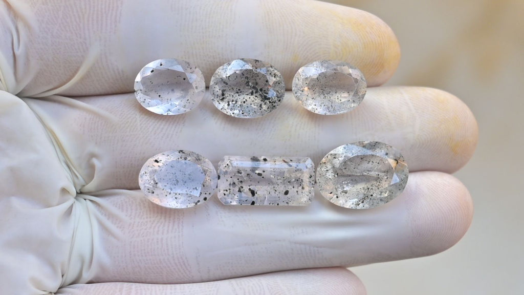 Natural Super Seven Gemstone Faceted Cut Mix Shape High Quality Loose Gemstone For Jewelry Making Wholesalegems 11-16 MM Size 6 Pcs SM25460