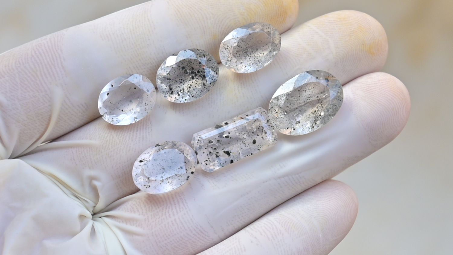 Natural Super Seven Gemstone Faceted Cut Mix Shape High Quality Loose Gemstone For Jewelry Making Wholesalegems 11-16 MM Size 6 Pcs SM25460