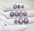 Natural Sapphire Gemstone Rose Cut Fancy Shape Cabochon Loose Gemstone For Jewelry Making Wholesalegems 9-14 MM Size 10 Pcs SM25486