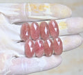 Natural Strawberry Quartz Gemstone Rose Cut Oval Shape Cabochon High Quality Loose Gemstones For Jewelry Making 20x10 MM Size 8 Pcs V4000
