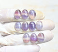 Natural Fluorite Gemstone Smooth Oval Shape Cabochon Shape High Quality Loose Gemstones For Jewelry Making 14x10 MM Size 10 Pcs V4019