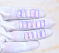 Natural Lavender Quartz Gemstone Rose Cut Rectangle Shape Cabochon High Quality Loose Gemstones For Jewelry Making 12x6 MM Size 16 Pcs V4027