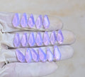 Natural Lavender Quartz Gemstone Step Cut Coffin Shape Cabochon High Quality Loose Gemstones For Jewelry Making 16x8 MM Size 18 Pcs V4090