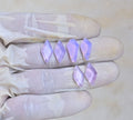 Natural Lavender Quartz Gemstone Step Cut Fancy Shape Cabochon High Quality Loose Gemstones For Jewelry Making 16x8 MM Size 6 Pcs V4100