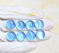 Aurora Opal Gemstone Smooth Round Shape Cabochon High Quality Loose Gemstones For Jewelry Making 14 MM Size 8 Pcs V4130