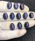 Blue Sandstone Gemstone Smooth Oval Shape Cabochon High Quality Loose Gemstones For Jewelry Making 14x10 MM Size 11 Pcs V4548