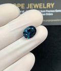Natural London Blue Topaz Gemstone Faceted Cut Oval Shape High Quality Loose Gemstones For Jewelry Making 11x9x6 MM Size 1 Pcs SM24359