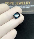 Natural London Blue Topaz Gemstone Faceted Cut Rectangle Shape High Quality Loose Gemstones For Jewelry Making 10x8x6 MM Size 1 Pcs SM24369