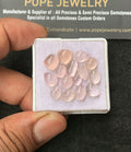 Natural Morganite Gemstone Smooth Mix Shape Cabochon High Quality Loose Gemstones For Jewelry Making 5-10 MM Size 15 Pcs V3106