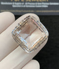 Natural Crystal Gemstone Faceted Cut Cushion Shape High Quality Loose Gemstone For Jewelry Making Wholesalegems 22x22x13 MM Size SM25380