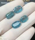 Natural Aqua Kyanite Gemstone Faceted Cut Mix Shape High Quality Loose Gemstone For Jewelry Making Wholesalegems 12-13 MM Size 4 Pcs SM25383