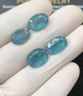 Natural Aqua Kyanite Gemstone Faceted Cut Mix Shape High Quality Loose Gemstone For Jewelry Making Wholesalegems 12-13 MM Size 4 Pcs SM25384