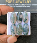 Natural Moss Agate Gemstone Smooth Oval Shape Cabochon High Quality Loose Gemstones For Jewelry Making 20x10 MM Size 6 Pc V3219