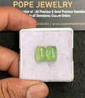 Natural Mint Kyanite Gemstone Smooth Rectangle Shape Cabochon High Quality Loose Gemstones For Jewelry Making 12x8 MM Size 2 Pcs V3273