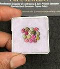 Natural Tourmaline Gemstone Smooth Oval Shape Cabochon Shape High Quality Loose Gemstones For Jewelry Making 5x4 MM Size 15 Pcs V3312