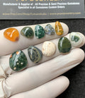 Natural Ocean Jasper Gemstone Smooth Fancy Shape Cabochon High Quality Loose Gemstones For Jewelry Making 10-17 MM Size 10 Pcs V2713