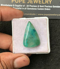 Natural Chrysocolla Gemstone Smooth Pear Shape Cabochon High Quality Loose Gemstones For Jewelry Making 29x19x5 MM Size 1 Pcs V3438