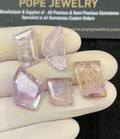 Natural Amethyst Gemstone Hand Carved Fancy Cabochon High Quality Loose Gemstones For Jewelry Making 16-21 MM Size 5 Pcs SM24595
