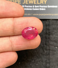 Natural Thailand Pink Sapphire Gemstone Faceted Cut Oval Shape High Quality Loose Gemstones For Jewelry Making 14x10x7 MM Size SM24649