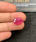 Natural Thailand Pink Sapphire Gemstone Faceted Cut Oval Shape High Quality Loose Gemstones For Jewelry Making 15x11x7 MM Size SM24650