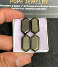 Natural Golden Obsidian Gemstone Step Cut Hexagon Shape Cabochon High Quality Loose Gemstones For Jewelry Making 20x10 MM Size 4 Pcs V3556