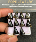 Natural Golden Obsidian Gemstone Rose Cut Fancy Shape Cabochon High Quality Loose Gemstones For Jewelry Making 14x10 MM Size 10 Pcs V3564