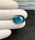 Natural Teal Green Kyanite Gemstone Faceted Cut Oval Shape High Quality Loose Gemstones For Jewelry Making 17x12x6 MM Size 1 Pc SM24731