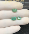 Natural Emerald Gemstone Faceted Cut Oval Shape High Quality Loose Gemstones For Jewelry Making 9x7 MM Size 3 Pc SM24766