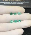 Natural Emerald Gemstone Faceted Cut Mix Shape High Quality Loose Gemstones For Jewelry Making 5-7 MM Size 6 Pc SM24773