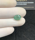 Natural Emerald Gemstone Faceted Cut Oval Shape High Quality Loose Gemstones For Jewelry Making 10x8x5 MM Size 1 Pc SM24776