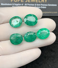 Natural Beryl Gemstone Faceted Cut Oval Shape High Quality Loose Gemstones For Jewelry Making 13-14 MM Size 5 Pcs SM24826