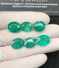 Natural Beryl Gemstone Faceted Cut Oval Shape High Quality Loose Gemstones For Jewelry Making 12-13 MM Size 6 Pcs SM24827