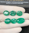 Natural Beryl Gemstone Faceted Cut Oval Shape High Quality Loose Gemstones For Jewelry Making 12-17 MM Size 6 Pcs SM24828
