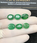 Natural Beryl Gemstone Faceted Cut Oval Shape High Quality Loose Gemstones For Jewelry Making 10-12 MM Size 6 Pcs SM24832