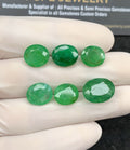 Natural Beryl Gemstone Faceted Cut Oval Shape High Quality Loose Gemstones For Jewelry Making 10-14 MM Size 6 Pcs SM24835