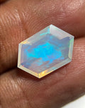 Natural Ethiopian Opal Gemstone Faceted Cut Hexagon Shape High Quality Loose Gemstones For Jewelry Making 14x9x5 MM Size SM24888