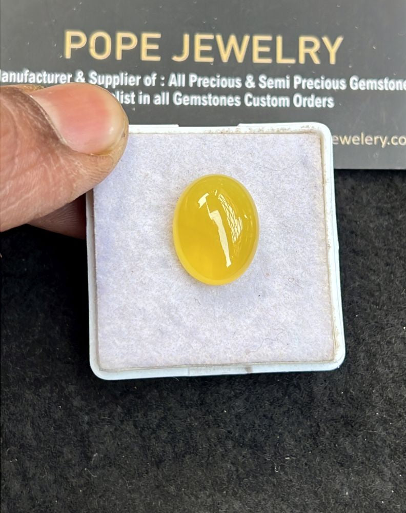 Natural Maxican Opal Gemstone Smooth Oval Shape Cabochon High Quality Loose Gemstones For Jewelry Making 18x14x7 MM Size 1 Pcs V5121