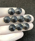 Black Spinel Gemstone Natural Black Spinel Precision Cut Cushion Shape Gemstone 12 MM 9 Pcs High Quality Wholesale gems SM23902