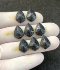 Black Spinel Gemstone Natural Black Spinel Precision Cut Fancy Shape Gemstone 14x10 MM 8 Pcs High Quality Wholesale gems SM23905